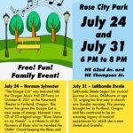 Free Summer "Picnic in the Park Concerts" at Rose City Park!